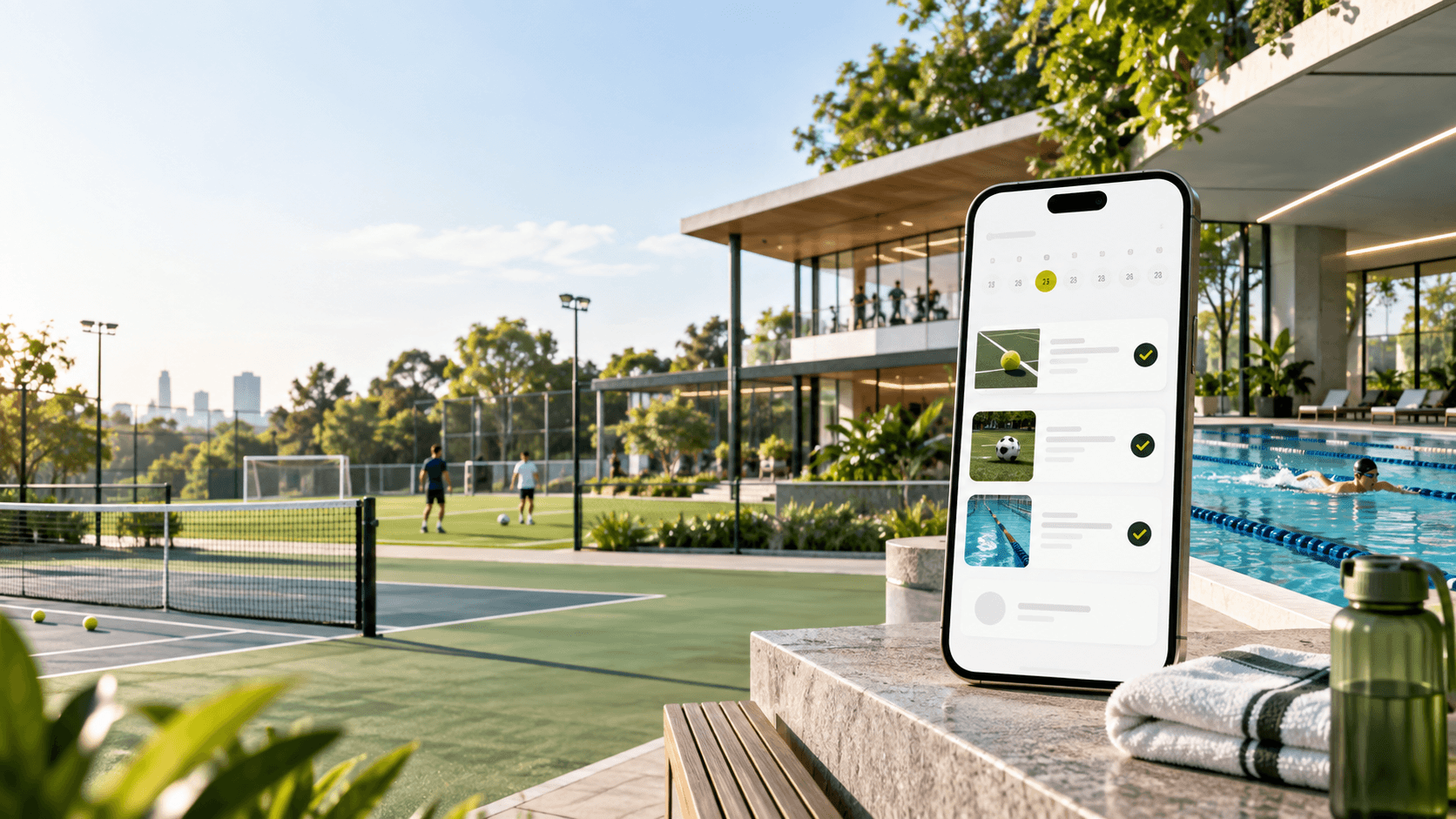 Your club schedule, ready when you are