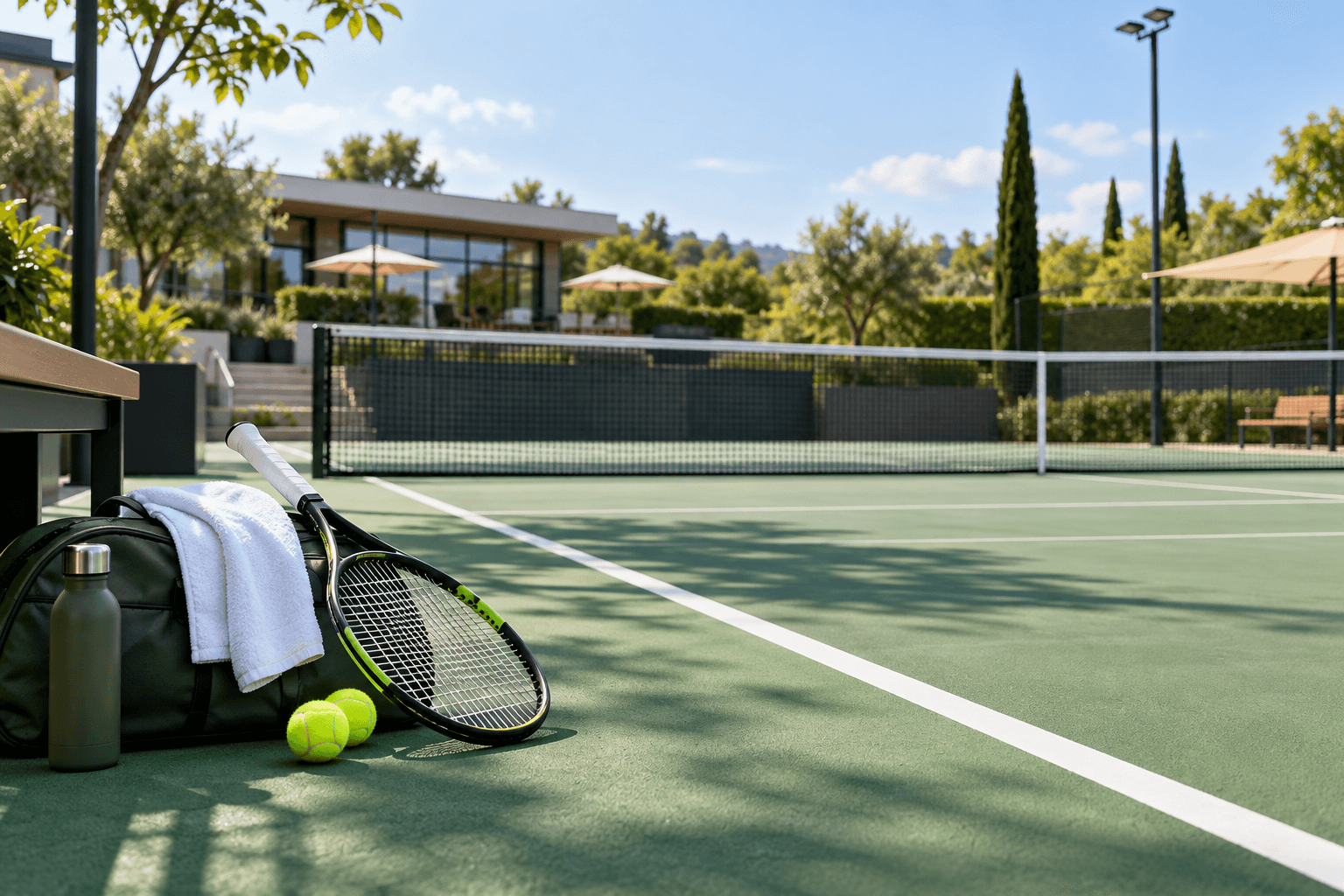 Tennis booking at AIS Sport