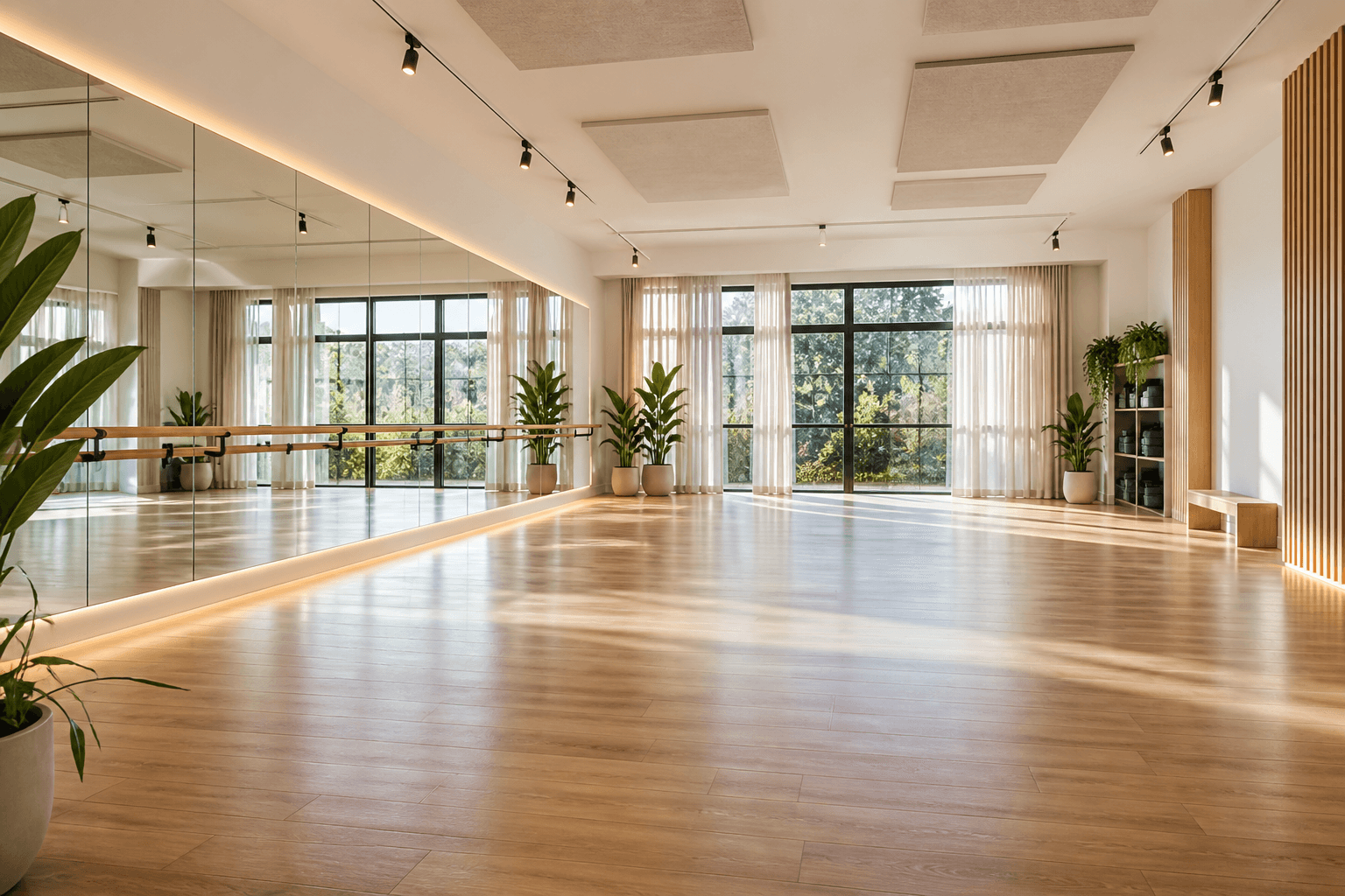 Dance studio booking at AIS Sport